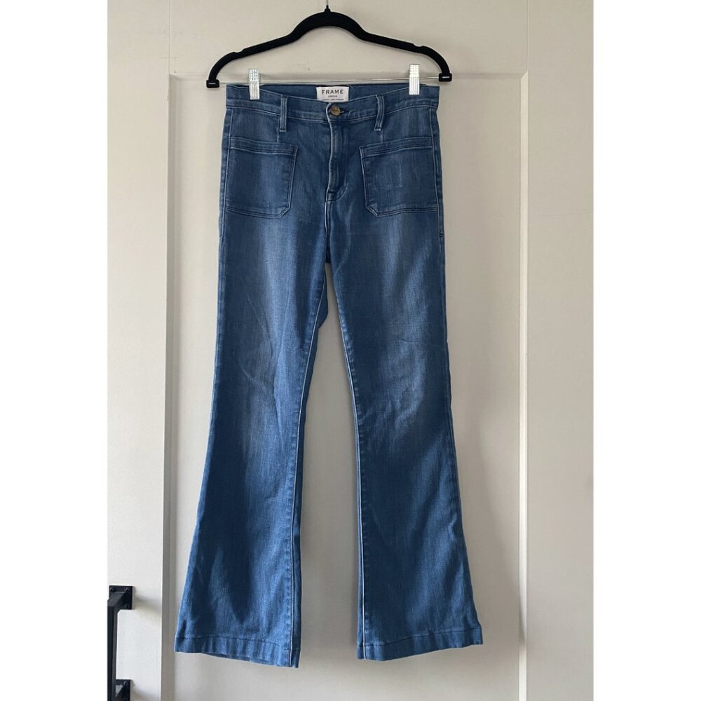 Frame | Le Bardot Crop Flare Jeans